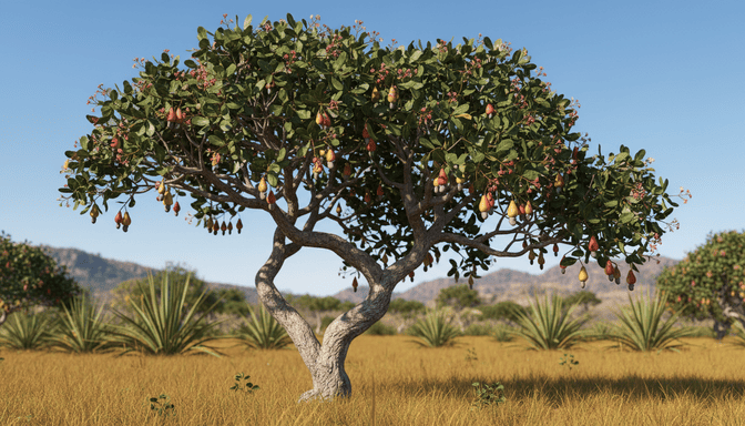 Anacardium occidentale – Anacardiaceae